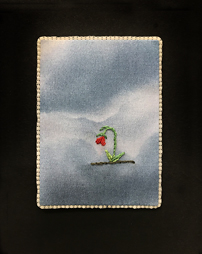 Corona Diary, Just Sad, Just Very Sad, by Robin Atkins, bead artist