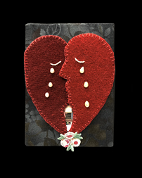 Corona Diary, Corona Numbers, by Robin Atkins, bead artist