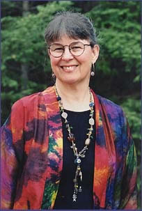 Robin Atkins, bead artist, beadwork teacher, and author of beading books