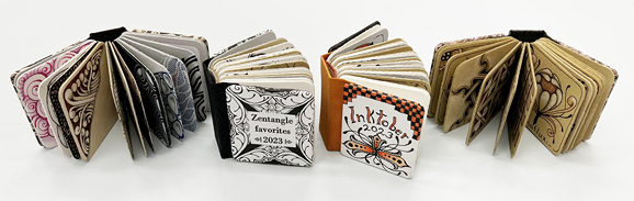 Zentangle, ink and pencil, by Robin Atkins, bead artist